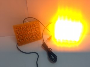 Стробоскопы светодиодные Оранжевые F-14 24 LED 12/24V