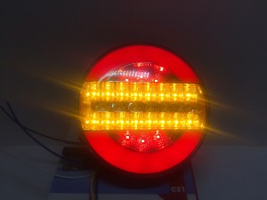 Задние фонари круглые LED 12-24V 2 шт