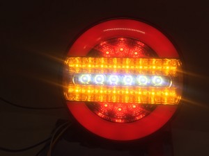 Задние фонари круглые LED 12-24V 2 шт