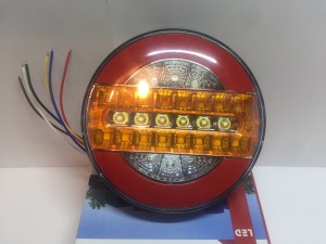 Задние фонари круглые LED 12-24V 4 шт