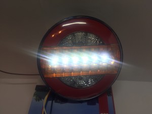 Задние фонари круглые LED 12-24V 4 шт