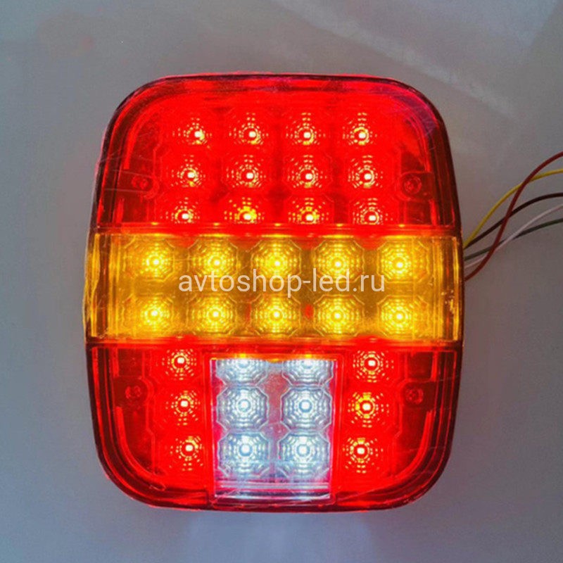 Фонарь задний на авто прицеп 39 LED 12/24V 1 шт
