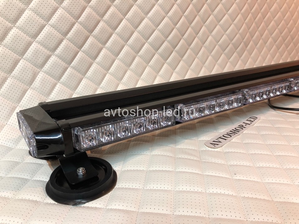 Балка 4-х сторонняя светодиодная Желтая 80LED 10-30V 100 см