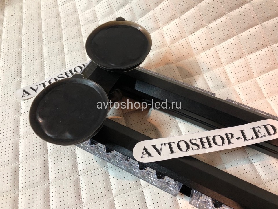 Балка 4-х сторонняя светодиодная Желтая 80LED 10-30V 100 см
