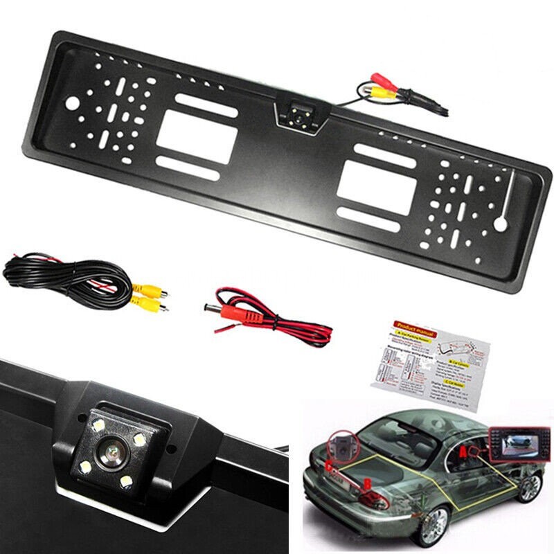 Номерная рамка с Камерой заднего вида