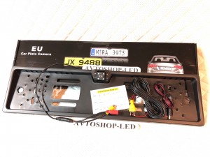 Номерная рамка с Камерой заднего вида