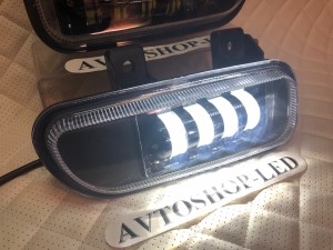 Фары противотуманные led 40W на Mercedes-Benz Axor