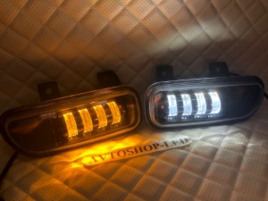 Фары противотуманные led КамАЗ-5490 40W 2-х режимные