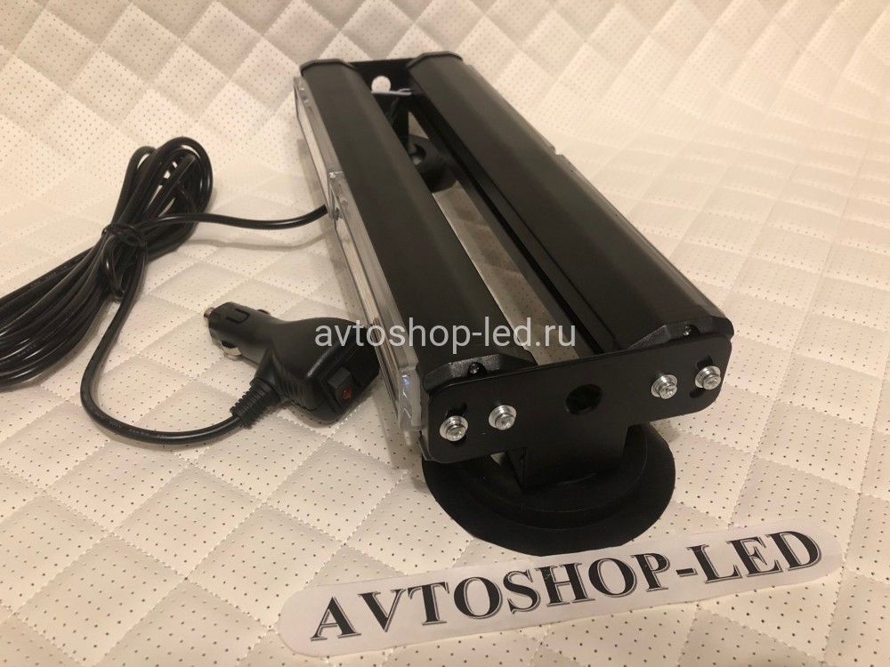 Балка светодиодная 2-х сторонняя желтая COB-2/2 10-30V 31 см