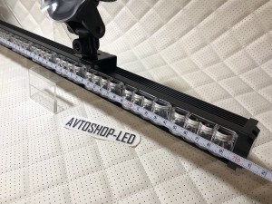 Стробоскоп под стекло желтый LED 70 см 12/24V