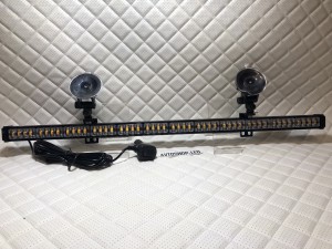 Стробоскоп под стекло желтый LED 70 см 12/24V