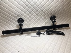 Стробоскоп под стекло желтый LED 70 см 12/24V