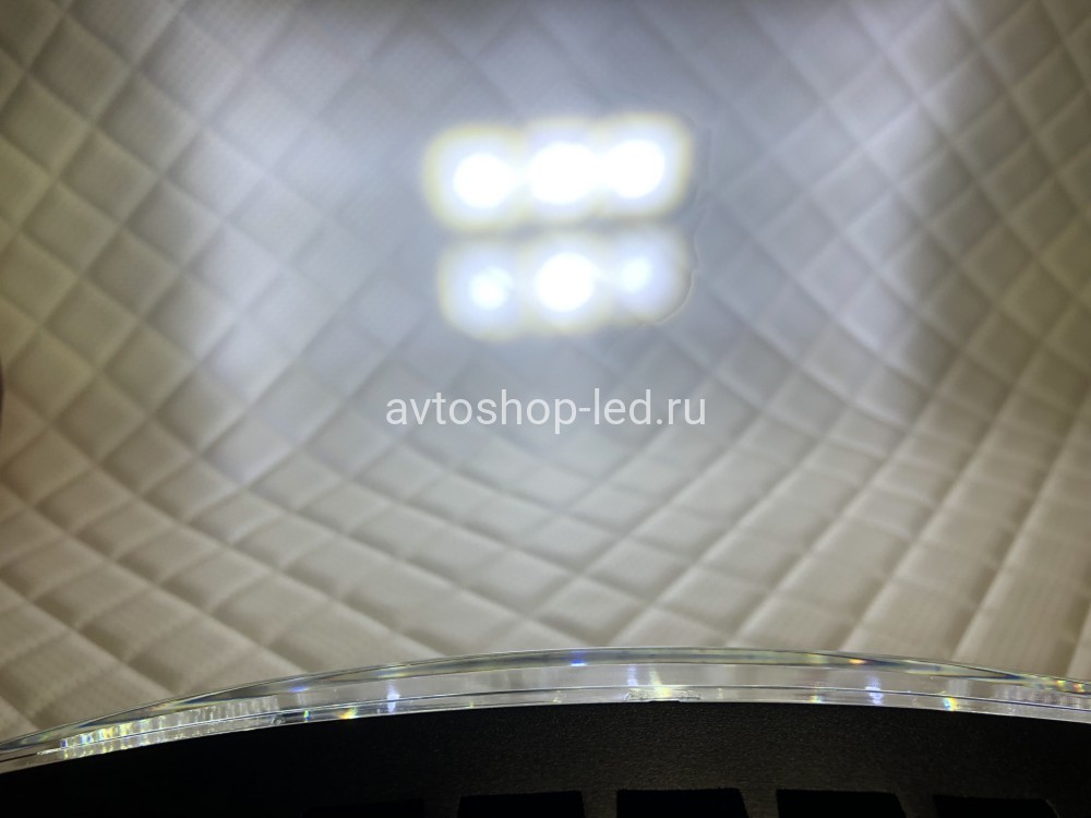 Светодиодная фара Прожектор LED с дхо для авто 12/24V.