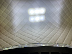 Светодиодная фара Прожектор LED с дхо для авто 12/24V.