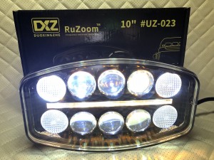 Светодиодная фара Прожектор LED с дхо для авто 12/24V.