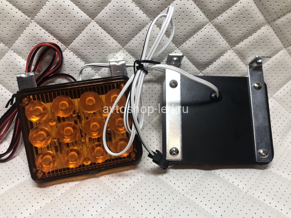 Стробоскопы желтые LED-24вспышки LED 12/24V