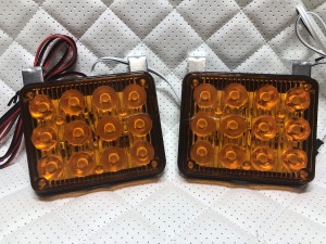 Стробоскопы желтые LED-24вспышки LED 12/24V