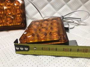 Стробоскопы желтые LED-24вспышки LED 12/24V