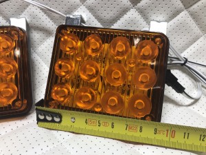 Стробоскопы желтые LED-24вспышки LED 12/24V