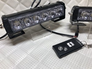 Стробоскопы белые LED фсо с пультом