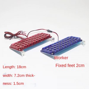 Стробоскопы красно синие 42 LED 12/24V