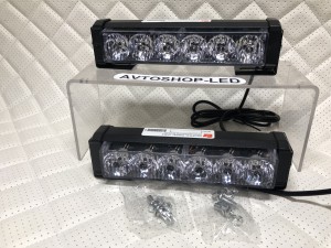 Стробоскопы Federal Signal Желтые + Белые с пультом 12/24V (2в1)