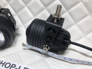 Фaры led Линзы Лазерные с кронштейном 12/24V 30W Белые/ Желтые