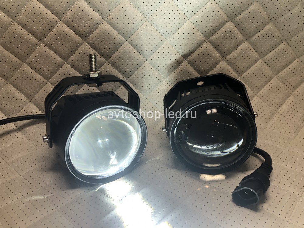 Лазерные линзы LED фары 100W 12/24V
