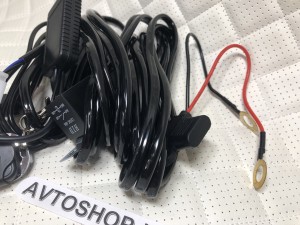 Проводка для LED фар балок с пультом