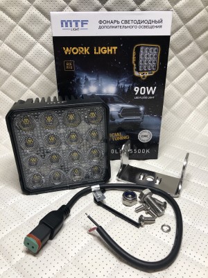 Фонарь светодиодный MTF LIGHT 90W 12/24В, 90Вт, 7400лм, 5500К
