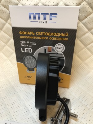 Фонарь светодиодный MTF LIGHT 15W 12-60В, 1950лм, 6000К