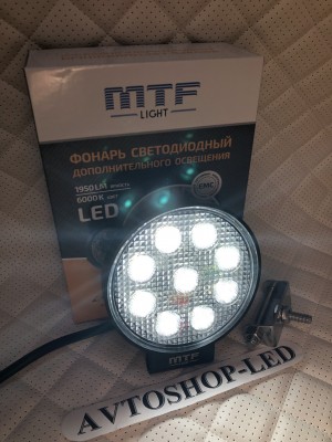 Фонарь светодиодный MTF LIGHT 15W 12-60В, 1950лм, 6000К
