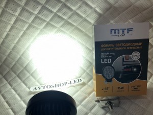 Фонарь светодиодный MTF LIGHT 15W 12-60В, 1950лм, 6000К