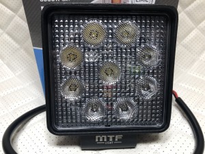 Фонарь светодиодный MTF LIGHT 27W 12-60В, 3000лм, 6000К