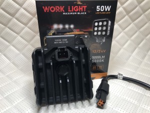 Прожектор светодиодный MTF LIGHT серия MAXIMUM BLACK 9-36В, 5000лм 50W