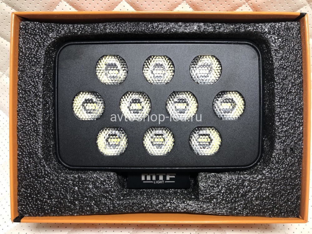Прожектор светодиодный MTF LIGHT серия MAXIMUM BLACK 9-36В, 7000лм 60W