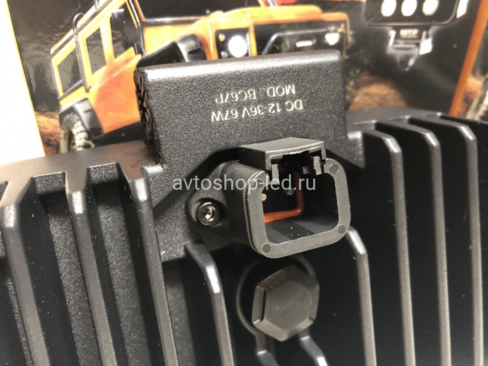 Прожектор светодиодный MTF LIGHT серия MAXIMUM BLACK 9-36В, 7000лм 60W