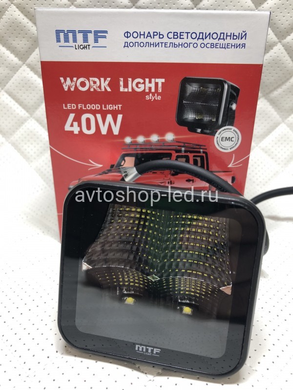 Прожектор светодиодный MTF LIGHT серия STYLE 12/24В, 40Вт, 3000лм