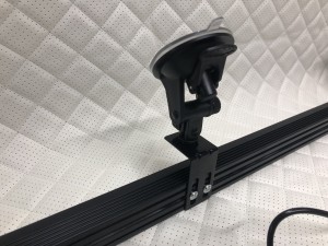 Стробоскоп под стекло желтый LED 93 см 12/24V