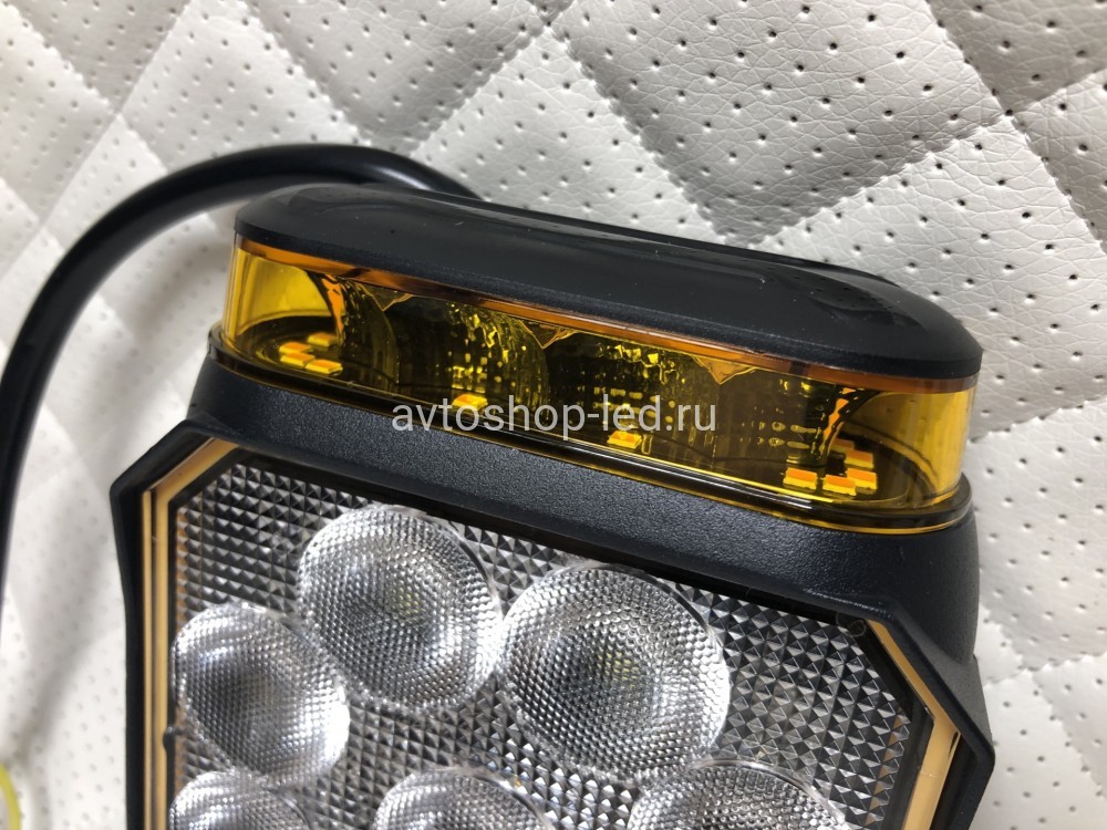 Фара Starled спецсигнал желтый маяк 12/24V