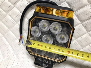 Фара Starled спецсигнал желтый маяк 12/24V