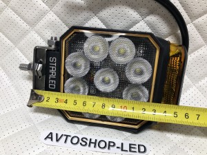 Фара Starled спецсигнал желтый маяк 12/24V