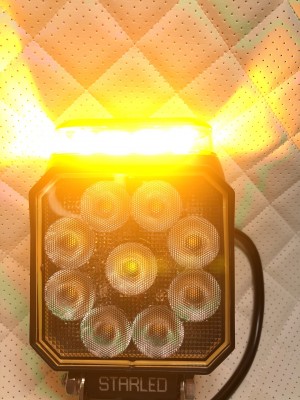 Фара Starled спецсигнал желтый маяк 12/24V