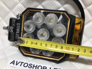 Фара Starled спецсигнал желтый маяк 12/24V