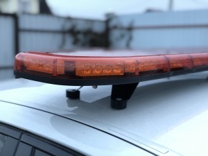 Мигалка светодиодная оранжевая 88LED 127 см 12/24V С цифровым пультом