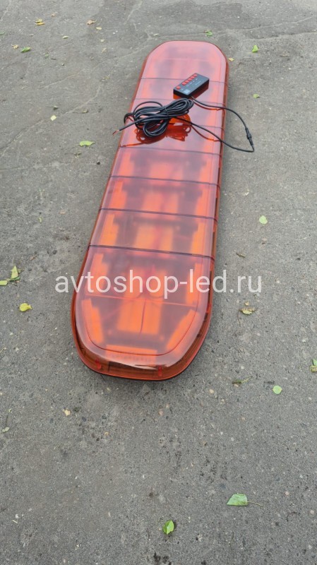 Мигалка светодиодная оранжевая 88LED 127 см 12/24V