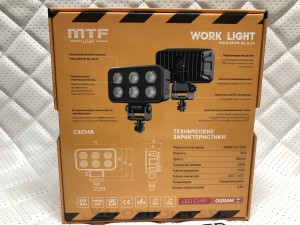 Прожектор светодиодный MTF LIGHT MAXIMUM BLACK 9-36В, 3000лм 30W