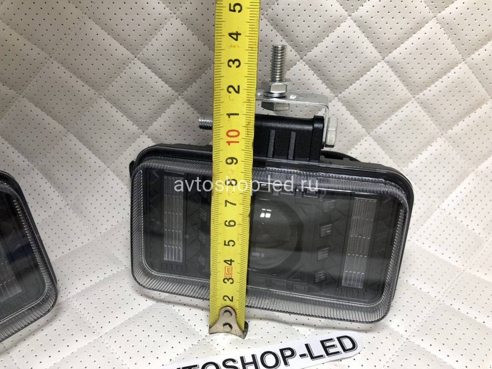 Фары птф Линзы Bi LED с дхо 12/24V