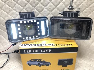 Фары птф Линзы Bi LED с дхо 12/24V