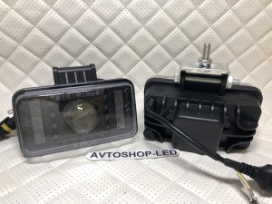 Фары птф Линзы Bi LED с дхо 12/24V